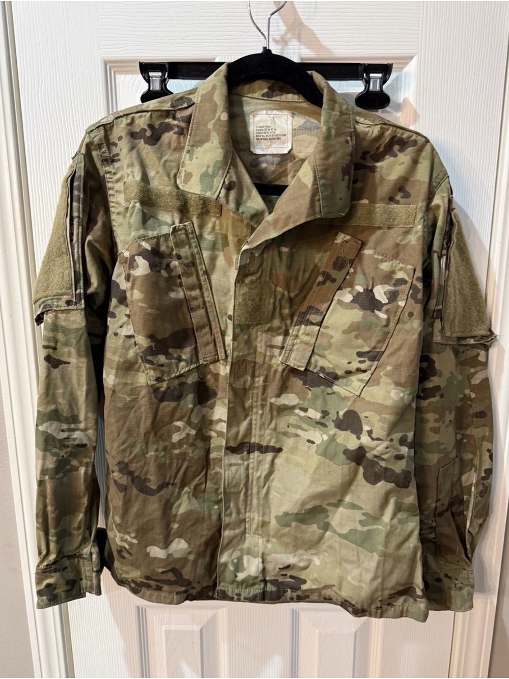 Men's Military Field Jacket - Multicam Camo
